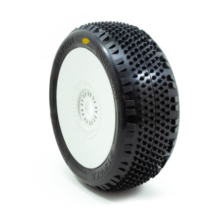 STINGER v4 BUGGY A2 (SOFT) EN LLANTA BLANCA (2pcs.)