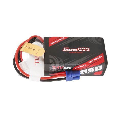GENS ACE 850 mAh 7.4V 60C...