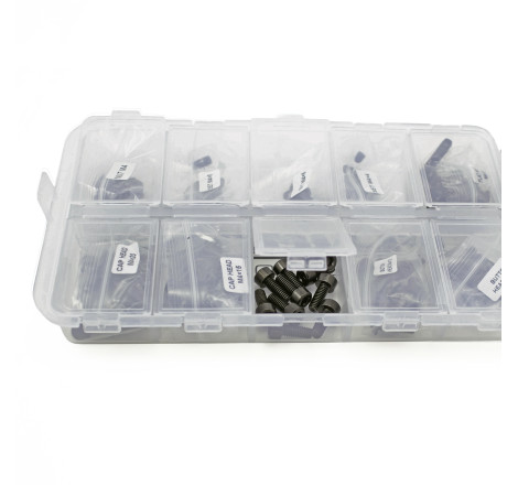 M4 SCREWS SET (170pcs) w/ ULTIMATE DOUBLE-SIDED BOX