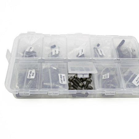 M4 SCREWS SET (170pcs) w/ ULTIMATE DOUBLE-SIDED BOX