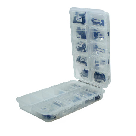 M4 SCREWS SET (170pcs) w/ ULTIMATE DOUBLE-SIDED BOX