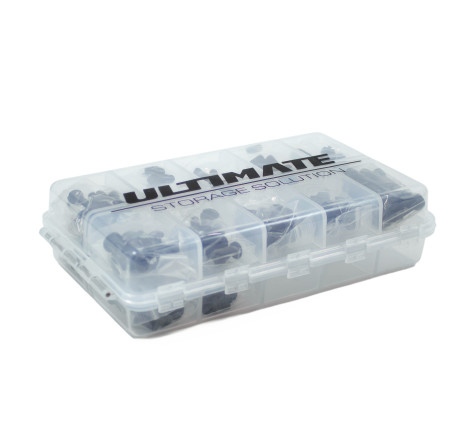 M4 SCREWS SET (170pcs) w/ ULTIMATE DOUBLE-SIDED BOX