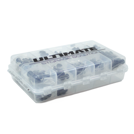 M4 SCREWS SET (170pcs) w/ ULTIMATE DOUBLE-SIDED BOX