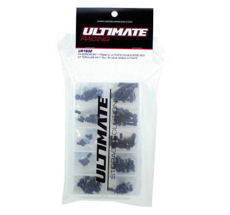 M4 SCREWS SET (170pcs) w/ ULTIMATE DOUBLE-SIDED BOX
