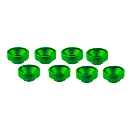 ARANDELAS ALUMINIO PARA SERVO VERDE (8u.)