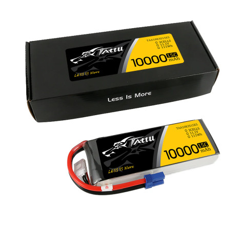 TATTU 10000 mha 11.1V 3S1P 15C EC5 TAA10K3S15E5