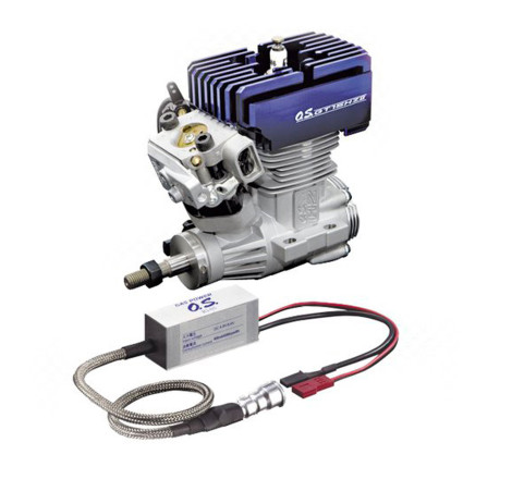 OS GT15-HZ II 2ST GLOW HELICOPTER WITH POWERBOOST PIPE 15HZ