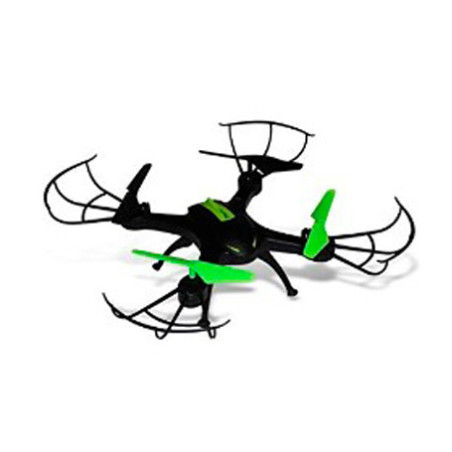 CUADRICOPTERO MEDIANO 38.5x30cm 2,4GHZ CON CONTROL DE ALTURA VERDE -  LHX43