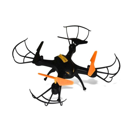 CUADRICOPTERO MEDIANO 38.5x30cm 2,4GHZ CON CONTROL DE ALTURA & CAMARA WIFI - NARANJA- LHX43W
