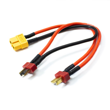 CONECTOR BATERIA EN T (XT-60/T-DEAN)