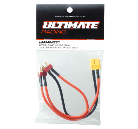 CONECTOR BATERIA EN T (XT-60/T-DEAN)