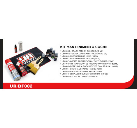 KIT MANTENIMENTO COCHE