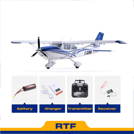 FMS 1500MM CESSNA 182 RTF BLUE