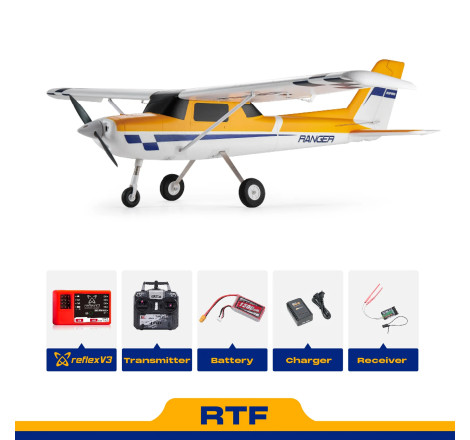 FMS 1220MM RANGER EP RTF YELLOW W/REFLEX V3
