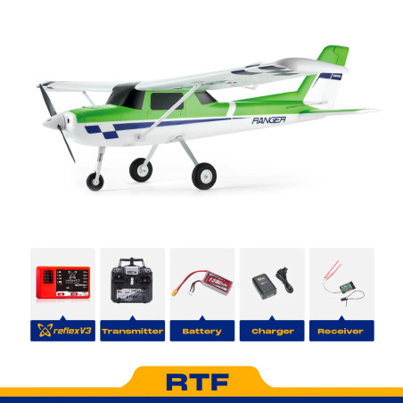 FMS 1220MM RANGER EP RTF GREEN W/REFLEX V3