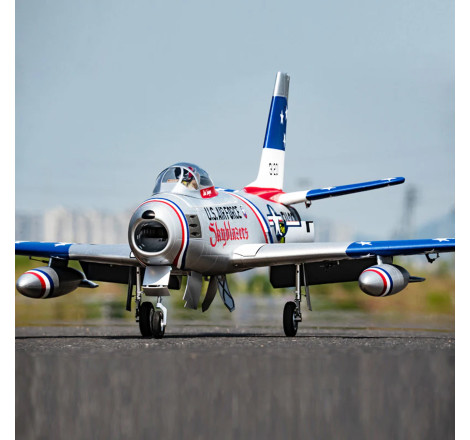 FMS 80MM F-86 SKYBLAZER PNP BLUE