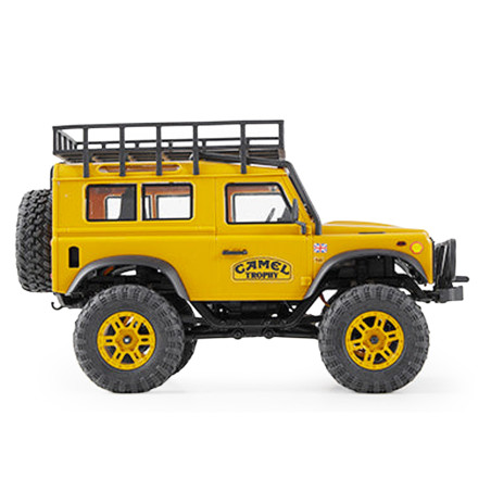 FMS 1:24 LAND ROVER DEFENDER 90 RTR YELLOW