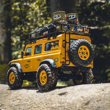 FMS 1:24 LAND ROVER DEFENDER 90 RTR YELLOW