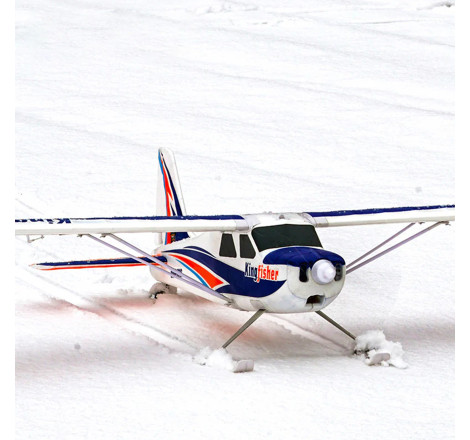 FMS 1400MM KINGFISHER PNP W/WHEELS,FLOATS,SKIS,FLAPS,&REFLEX V3