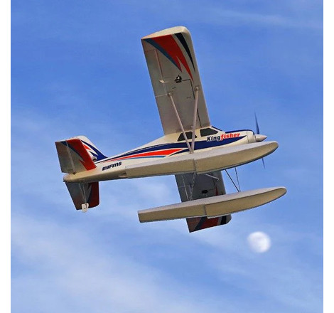 FMS 1400MM KINGFISHER PNP W/WHEELS,FLOATS,SKIS,FLAPS,&REFLEX V3