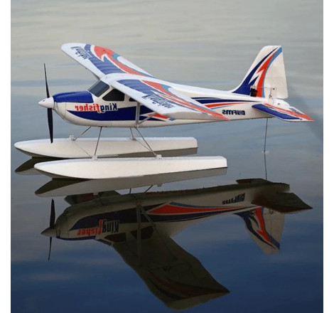 FMS 1400MM KINGFISHER PNP W/WHEELS,FLOATS,SKIS,FLAPS,&REFLEX V3