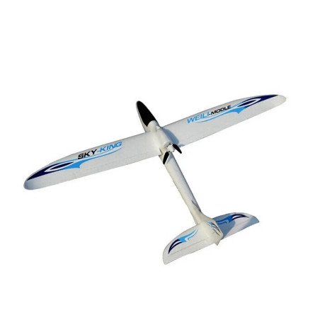 PLANE SKY FLY 3CH 2.4GHZ BLUE - WLTOYS F959
