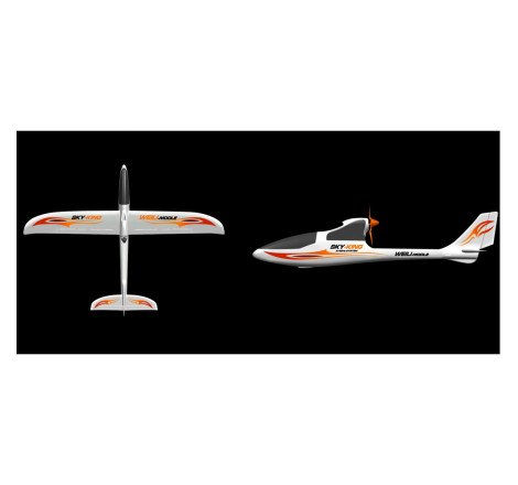 PLANE SKY FLY 3CH 2.4GHZ ORANGE - WLTOYS F959