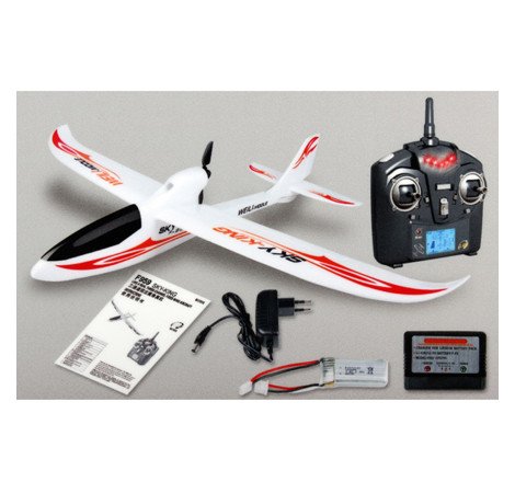 PLANE SKY FLY 3CH 2.4GHZ ORANGE - WLTOYS F959