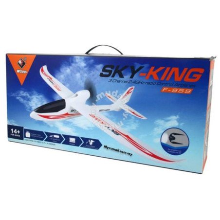 PLANE SKY FLY 3CH 2.4GHZ ORANGE - WLTOYS F959