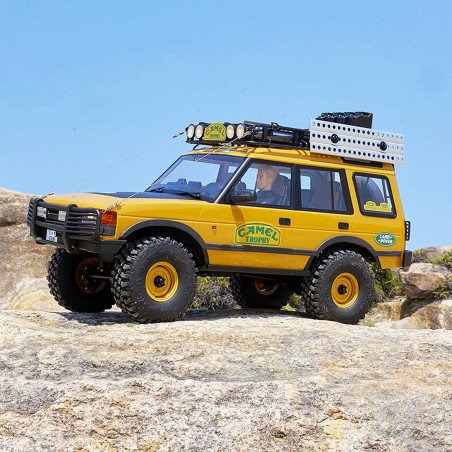 COCHE LAND ROVER 1/10 DISCOVERY RS AMARILLO FMS