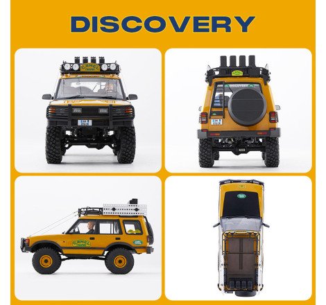 COCHE LAND ROVER 1/10 DISCOVERY RS AMARILLO FMS