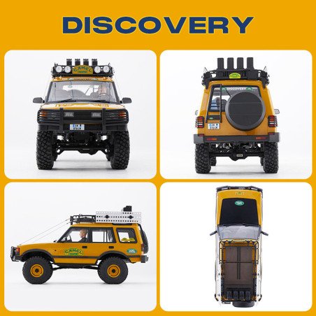 COCHE LAND ROVER 1/10 DISCOVERY RS AMARILLO FMS
