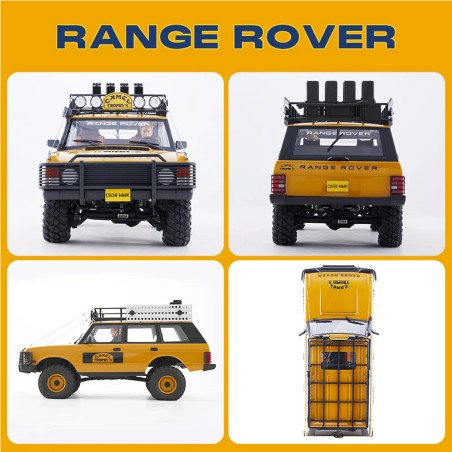 COCHE LAND ROVER 1/10 RANGE ROVER RS AMARILLO FMS