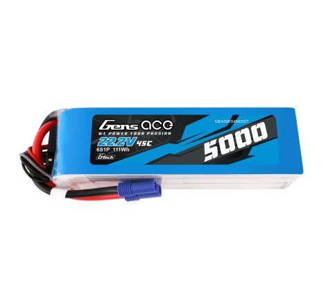 GENS ACE 5000 mAh 22.2V 45C...