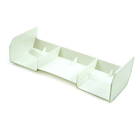 ALERON TRASERO PLASTICO 1/8 BUGGY V2 BLANCO ULTIMATE
