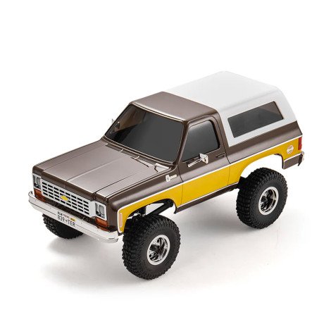 COCHE CRAWLER 1/24 CHEVROLET K5 BLAZER RTR MARRON GF S FMS