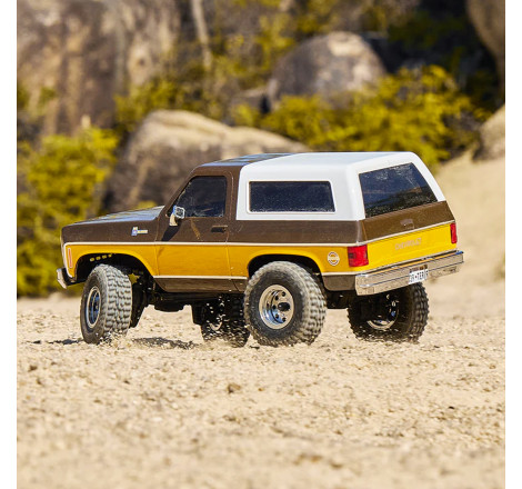 COCHE CRAWLER 1/24 CHEVROLET K5 BLAZER RTR MARRON GF S FMS