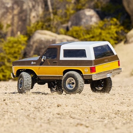 COCHE CRAWLER 1/24 CHEVROLET K5 BLAZER RTR MARRON GF S FMS