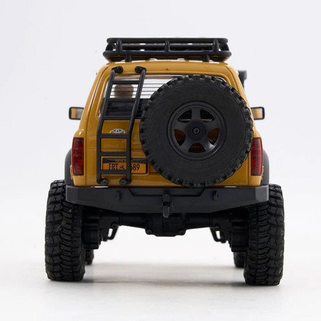 COCHE CRAWLER 1/18 TOYOYA LC80 RTR AMARILLO V2 FMS