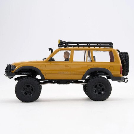 COCHE CRAWLER 1/18 TOYOYA LC80 RTR AMARILLO V2 FMS