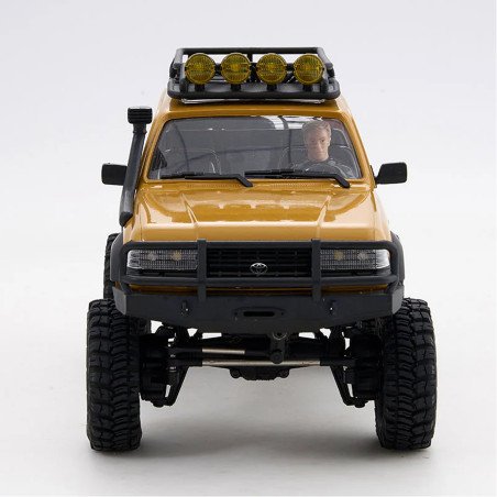 COCHE CRAWLER 1/18 TOYOYA LC80 RTR AMARILLO V2 FMS