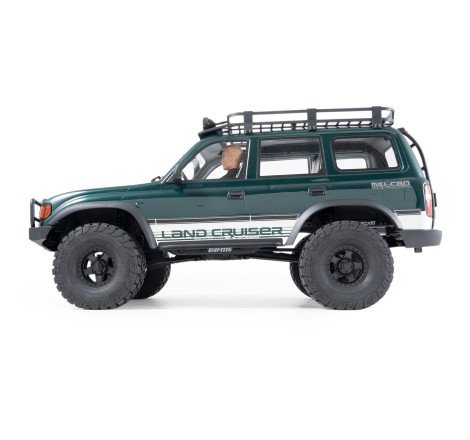 COCHE CRAWLER 1/10 TOYOTA LAND CRUISER 80 RS VERDE BRUSHLESS FMS