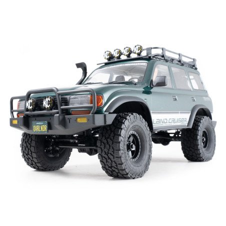 COCHE CRAWLER 1/10 TOYOTA LAND CRUISER 80 RS VERDE BRUSHLESS FMS