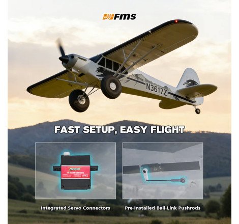 AVION PA-18 SUPER CUB V2 1700MM PNP