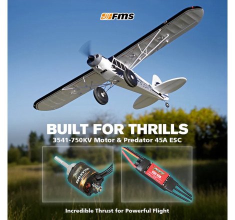 AVION PA-18 SUPER CUB V2 1700MM PNP