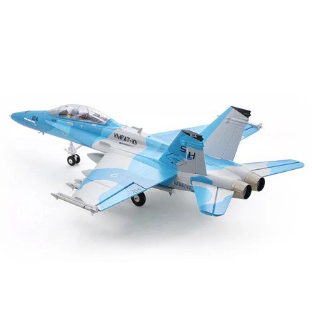 AVION EDF F-18 HORNET (SIM) GRIS 64MM PNP FMS