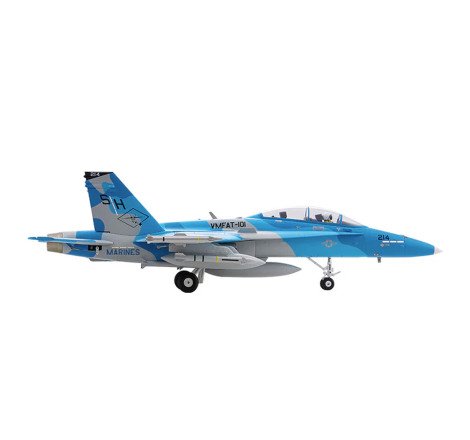 AVION EDF F-18 HORNET (SIM) GRIS 64MM PNP FMS