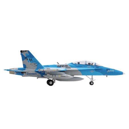 AVION EDF F-18 HORNET (SIM) GRIS 64MM PNP FMS