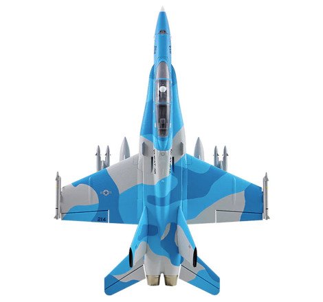 AVION EDF F-18 HORNET (SIM) GRIS 64MM PNP FMS