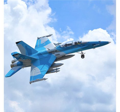 AVION EDF F-18 HORNET (SIM) GRIS 64MM PNP FMS